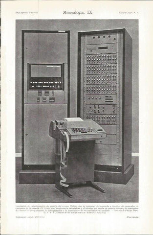 LAMINA ESPASA 36630: Espectometro de la marca Philips