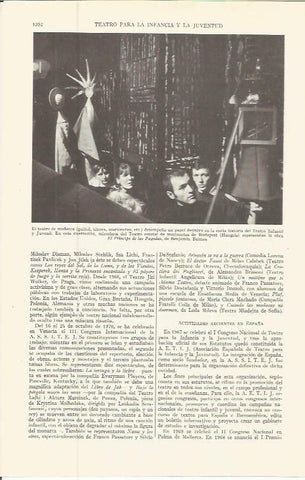 LAMINA ESPASA 36677: Miembros del Teatro Estatal de Marionetas de Budapest