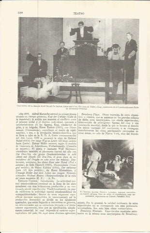 LAMINA ESPASA 36667: Representacion en Alemania de En cosas de Adan y Eva