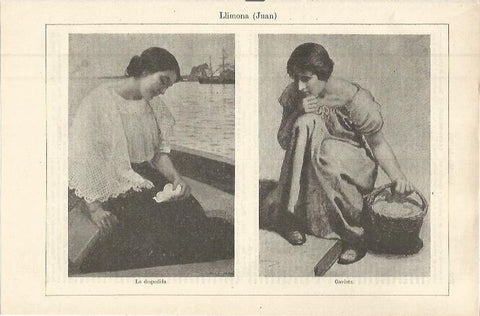 LAMINA ESPASA 36371: La despedida y Gaviota, por Juan Llimona