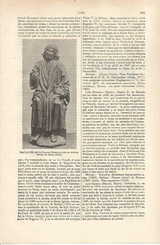LAMINA ESPASA 36260: Estatua de San Luis IX de Francia