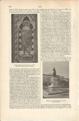 LAMINA ESPASA 36258: San Luis, rey de Francia
