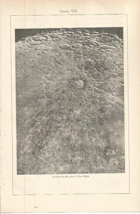 LAMINA ESPASA 36308: Crater Ticho Brahe de la luna