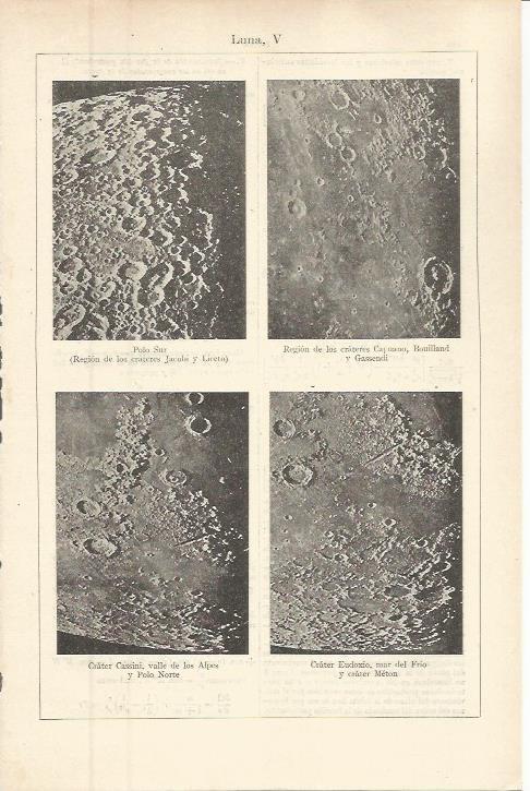 LAMINA ESPASA 36306: Crateres de la Luna