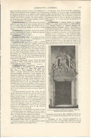 LAMINA ESPASA 36303: Lumbrera del Castillo de Mental