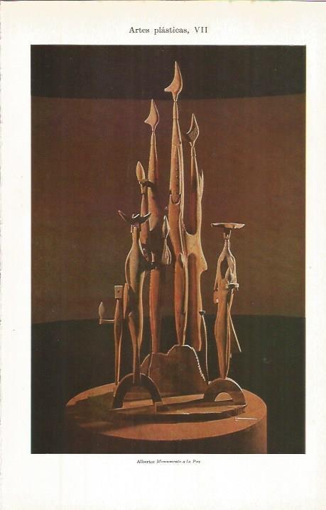 LAMINA ESPASA 36490: Monumento a la Paz, por Alberto