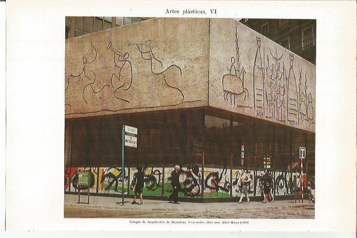 LAMINA ESPASA 36489: Colegio de Arquitectos de Barcelona