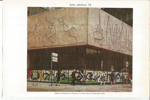 LAMINA ESPASA 36489: Colegio de Arquitectos de Barcelona