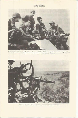 LAMINA ESPASA 36478: Soldados de Vietnam del Sur