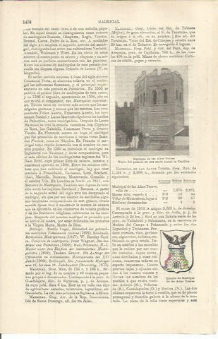 LAMINA ESPASA 36471: Madrigal de las Altas Torres, Avila