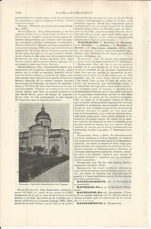 LAMINA ESPASA 36393: Iglesia de Macerata,Italia
