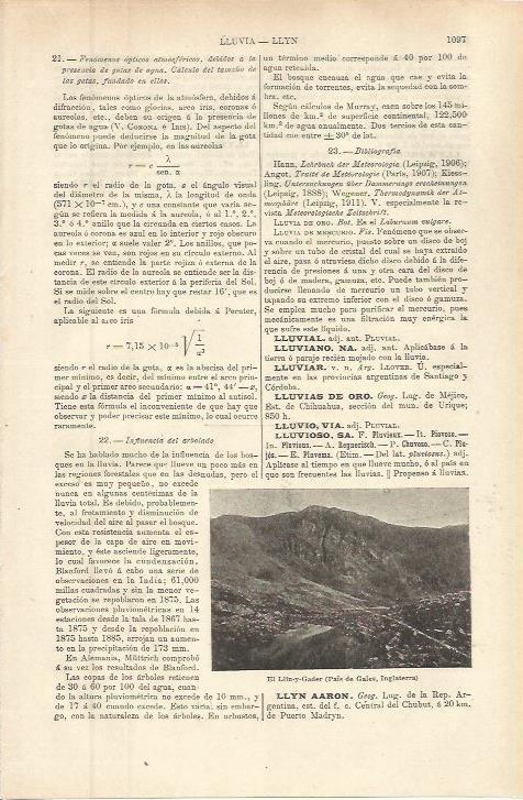 LAMINA ESPASA 36382: El Llyn y Gader, Inglaterra