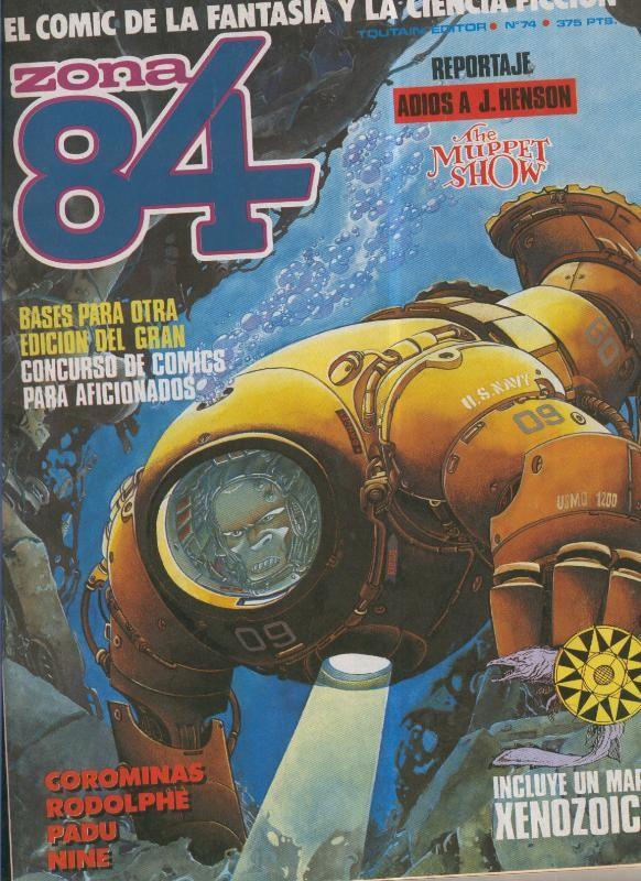 Zona 84 revista numero 74: Argon de Fernando Fernandez