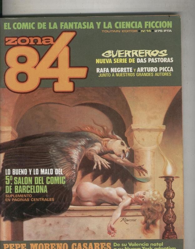 Zona 84 revista numero 14: soy el tiempo de Jeff Jones,El bus de paul kirchner, 