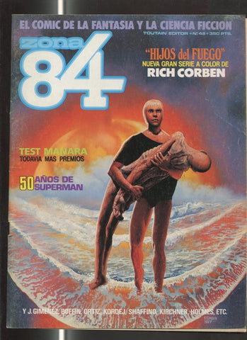 Zona 84 volumen 48: Hijos del fuego de Richard Corben