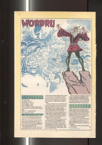 Ficha personaje DC Comics numero 011: Wordru y Monsieur Mallah
