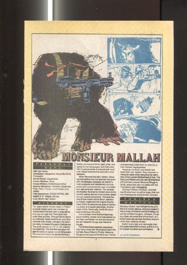 Ficha personaje DC Comics numero 011: Wordru y Monsieur Mallah