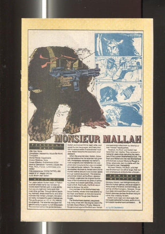 Ficha personaje DC Comics numero 011: Wordru y Monsieur Mallah