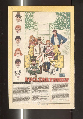 Ficha personaje DC Comics numero 018: Nuclear Family y Northwind
