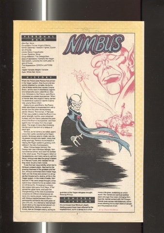 Ficha personaje DC Comics numero 019:  Nocturna y Nimbus