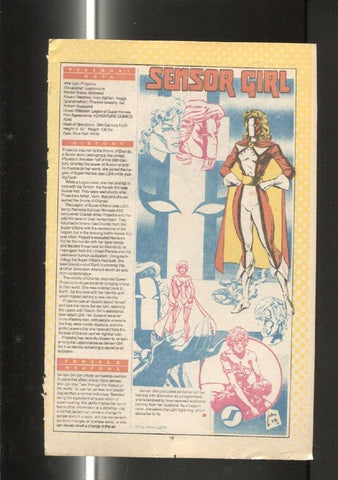Ficha personaje DC Comics numero 051: Sgt. Rock y Senson Girl