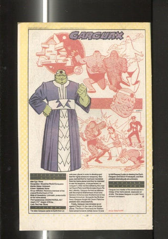 Ficha personaje DC Comics numero 065: The Gang y Garguax