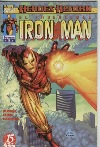 Planeta: Iron Man volumen 4: Heroes Return numero  01