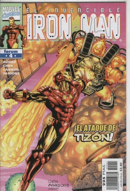 Planeta: Iron Man volumen 4: Heroes Return numero  04: Stark Solutions