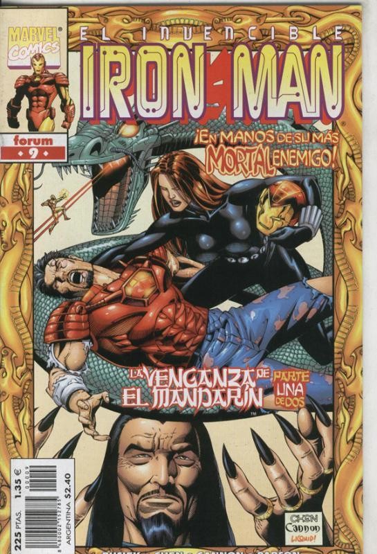 Planeta: Iron Man volumen 4: Heroes Return numero  09: La venganza de El Mandarin