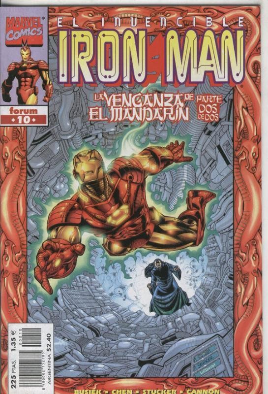 Planeta: Iron Man volumen 4: Heroes Return numero  10: la venganza de El Mandarin