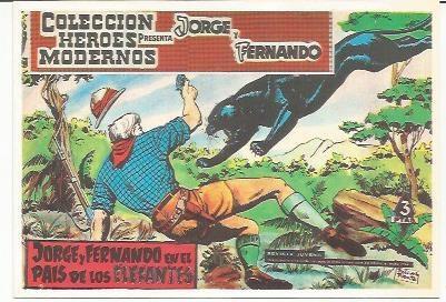 Ficha tebeo 6293: Jorge y Fernando. Colección Heroes Modernos