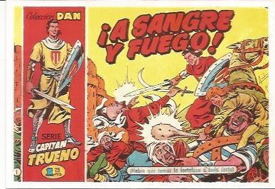 Ficha tebeo 6222: Capitan Trueno. A sangre y fuego