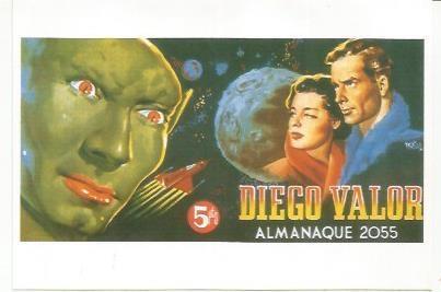 Ficha tebeo 6216: Diego Valor. Año 1955 (POR FAVOR LEER EL DETALLE DEL APUNTE)