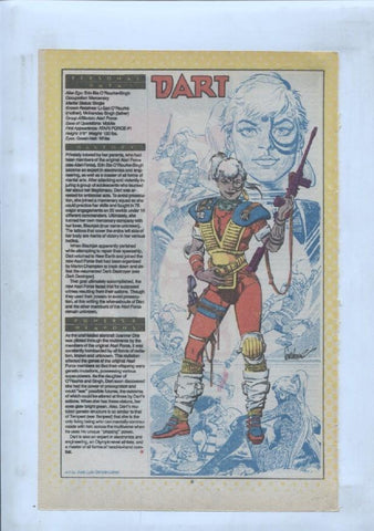 Ficha personaje DC Comics numero 080: Darkseid y Dart