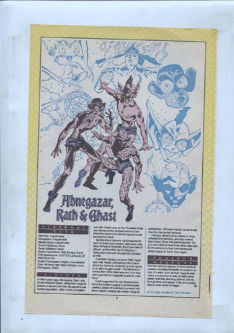 Ficha personaje DC Comics numero 097: Abel y Abnegazar, Rath & Ghast