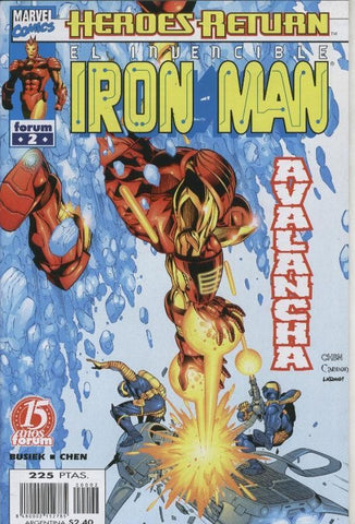 Planeta: Iron Man volumen 4: Heroes Return numero  02: Activos ocultos