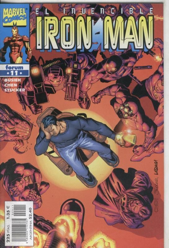Planeta: Iron Man volumen 4: Heroes Return numero  11: Conflictos de agenda