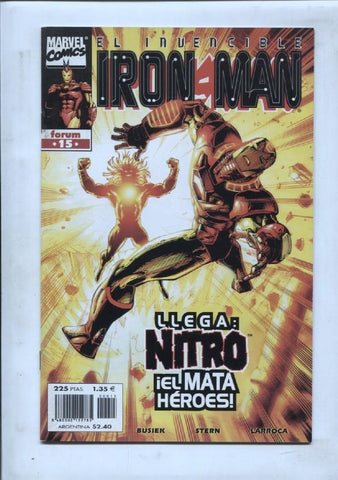 Planeta: Iron Man volumen 4: Heroes Return numero  15: Vista explosiva