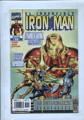 Planeta: Iron Man volumen 4: Heroes Return numero 18: Intrigas al atardecer