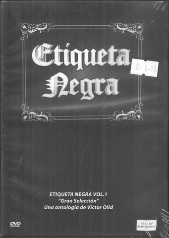 DVD: Etiqueta Negra Vol. 1 "Gran Selección" (Precintado)