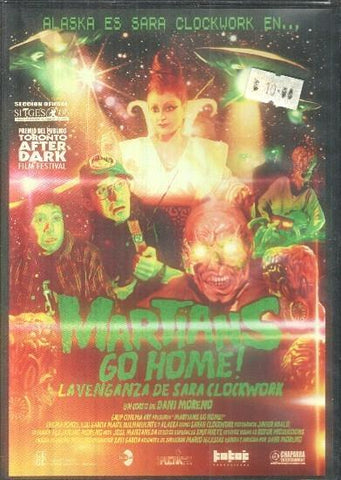 DVD: Martians Go Home! La venganza de Sara Clockwork (Precintado)