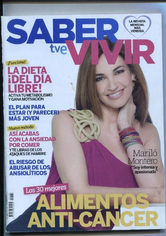 Saber vivir numero 188: La dieta del dia libre, activa tu metabolismo y gana