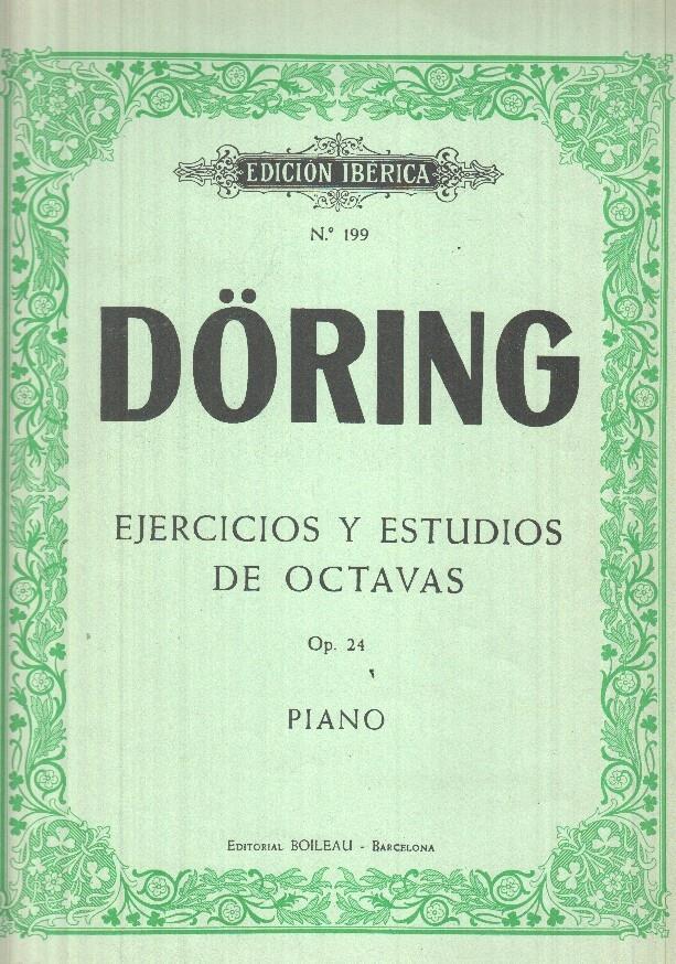 Doring - Ejercicios y estudios de octavas Op. 24
