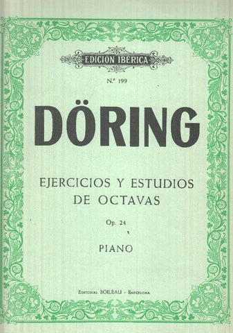 Doring - Ejercicios y estudios de octavas Op. 24