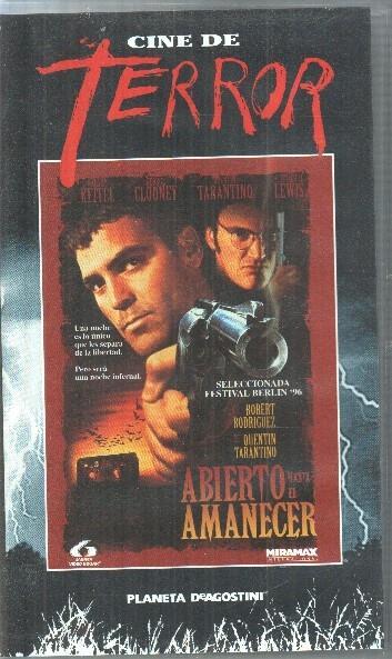 Pelicula VHS: ABIERTO HASTA EL AMANECER - Cine de Terror Vol. 1