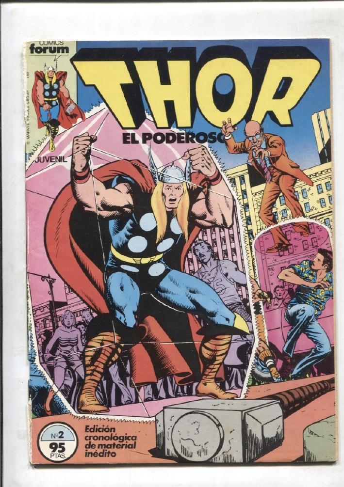 Thor el poderoso volumen 1 numero 02: procede de retapado