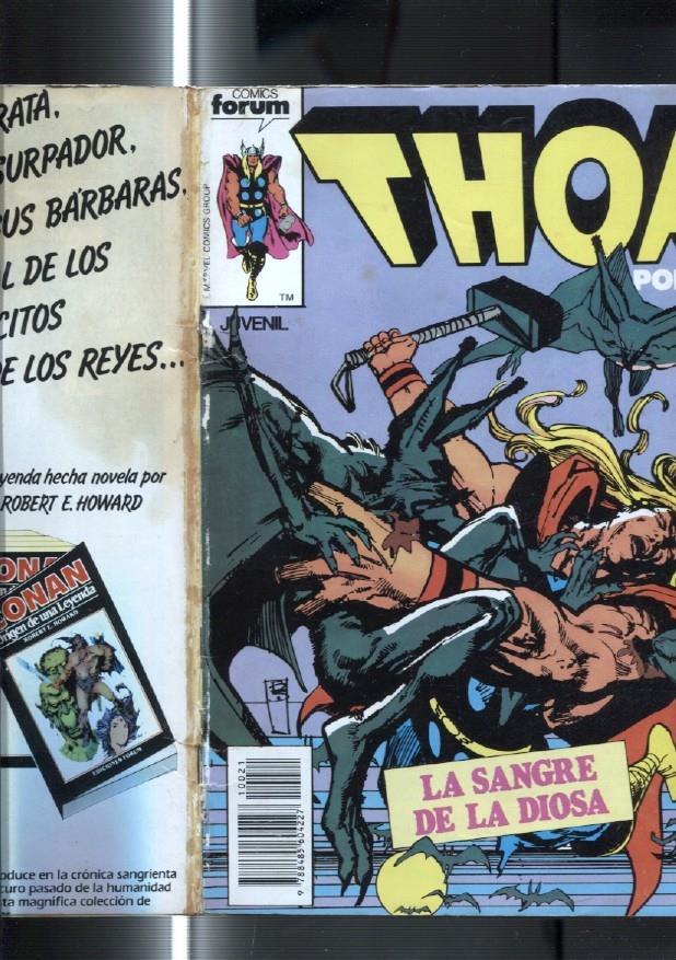 Thor el poderoso volumen 1 numero 21: procede de retapado