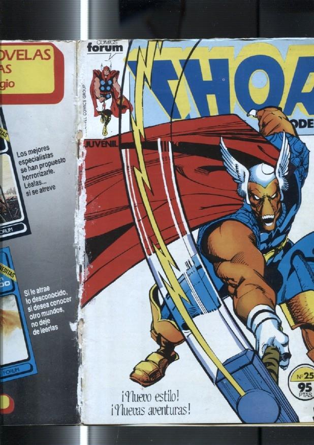 Thor el poderoso volumen 1 numero 25: procede de retapado
