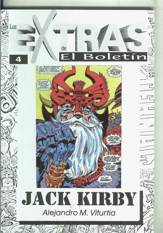Los Extras de El Boletin numero 04: Jack Kirby por A.M.Viturtia