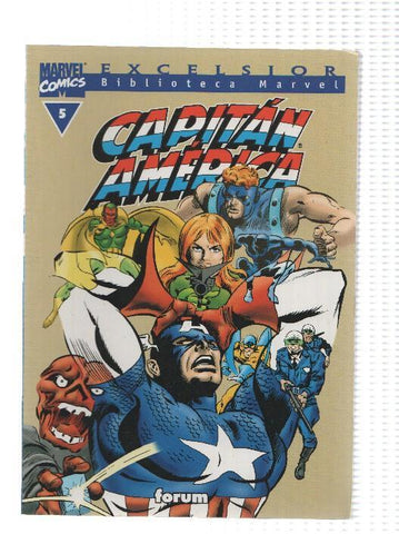 Planeta: Biblioteca Marvel Excelsior: Capitan America numero 05